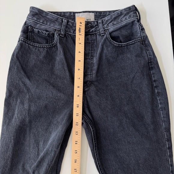 Everlane The Curvy 90s Cheeky straight Cropped organic cotton Women’s size 27 - Picture 13 of 14